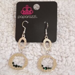 So Unexpected Green Earrings